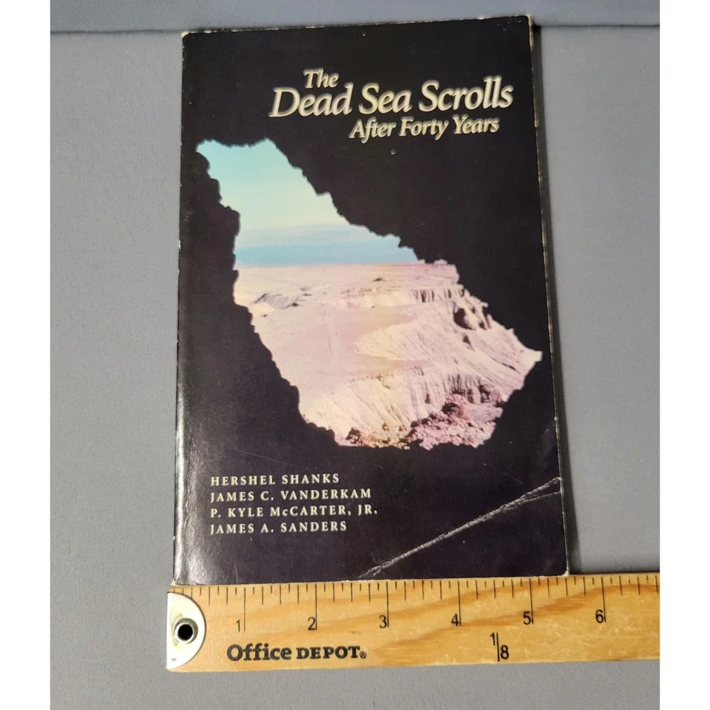 The Dead Sea Scrolls After Forty Years Hershel Shanks Archaeology Softcover 1992